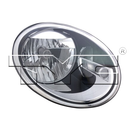 Tyc 12-14 Vw Beetl Halgn Head Lamp, 20-12775-00 20-12775-00